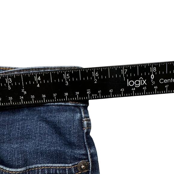 Lauren Ralph‎ Lauren Jeans Women's 8 Ralph Premier Straight Darkwash Blue Skinny - Picture 7 of 8